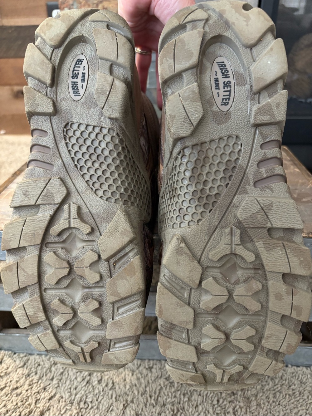 Red Wing Shoes Irish Setter Camo Brown Hunting Boots - Picture 3 of 3